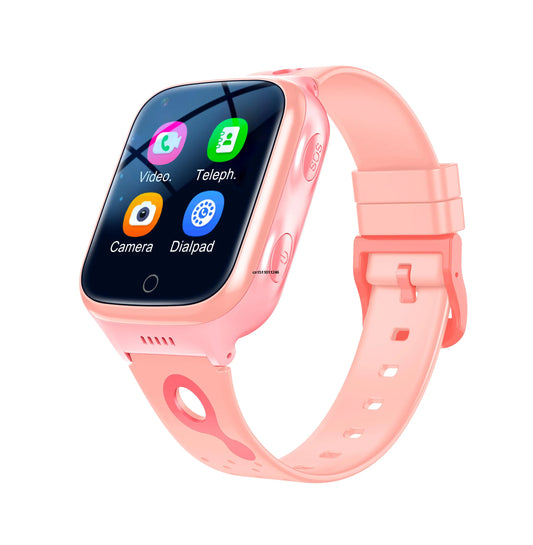 Pink KGG 4G Smart Watch Kids