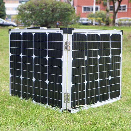 Dokio 100W (2Pcs x 50W) Foldable Solar Panel