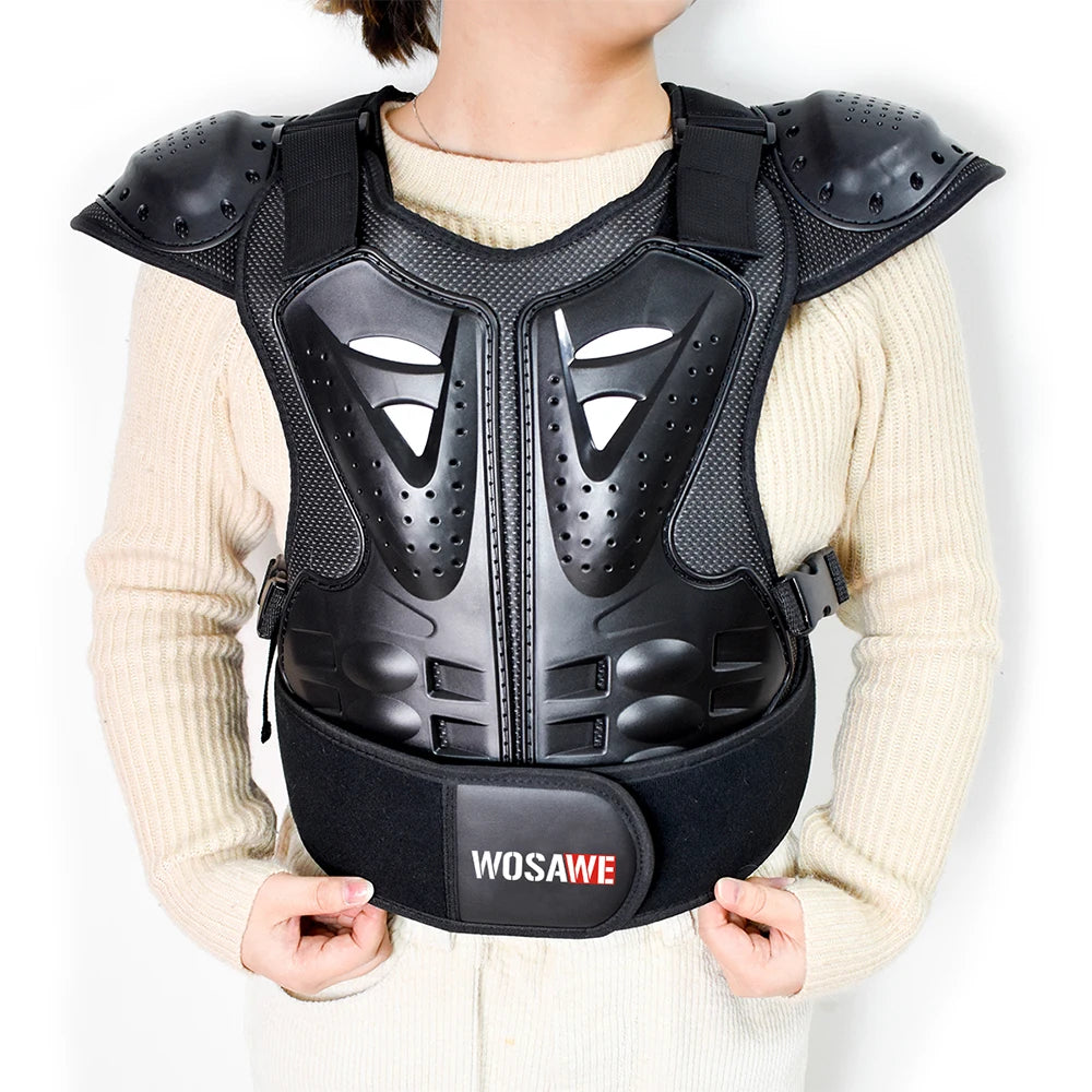 Children's WOSAWE Motor Protective Full Armor Suit Set