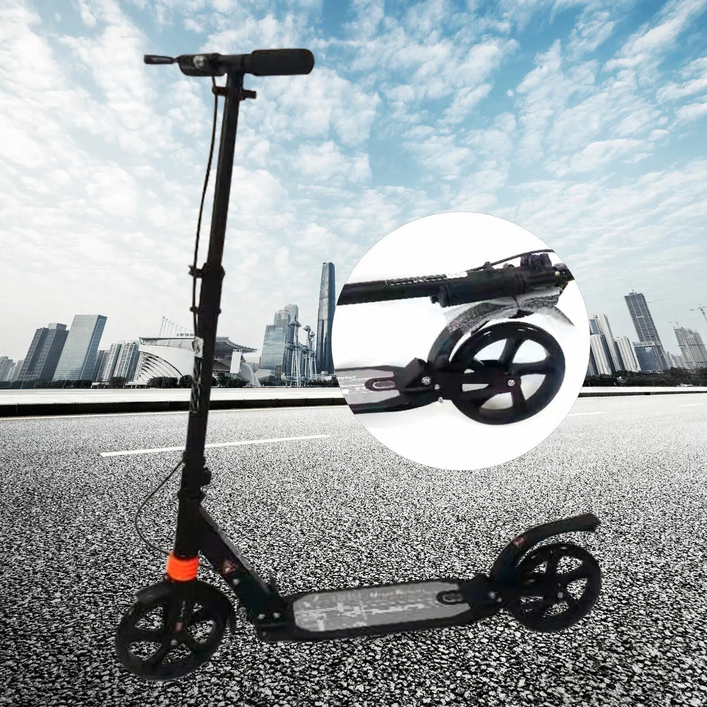 ESSKOO Adult Kick Scooter