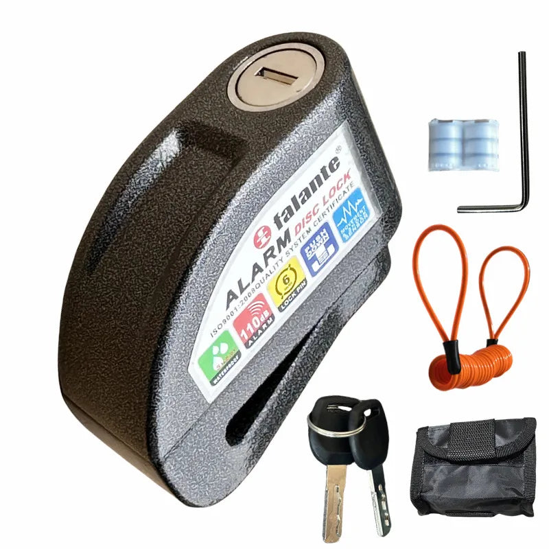 Loud Warning Motorcycle Bicycle Alarm Lock Anti Theft