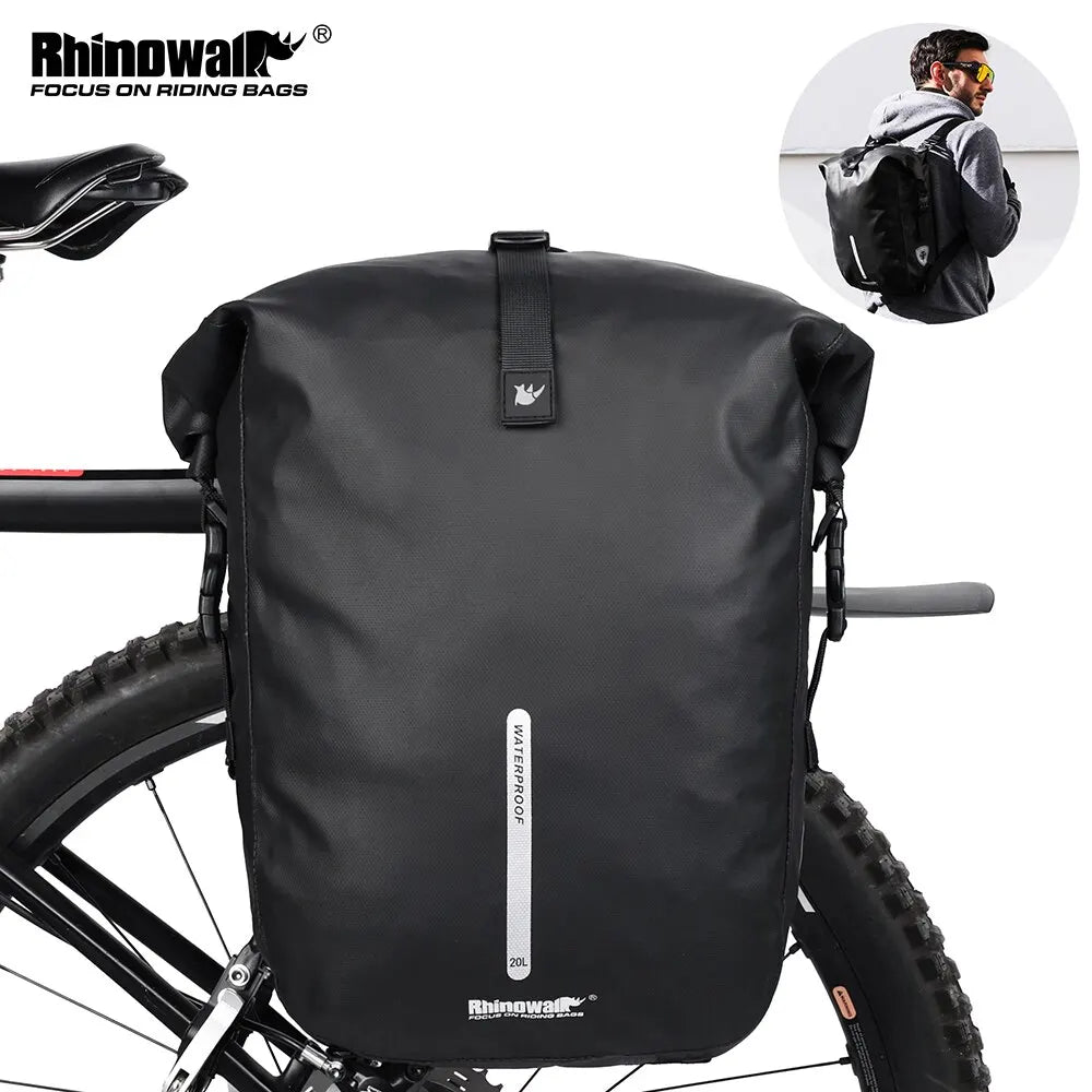 20L Rhinowalk Waterproof Bike Pannier Bag