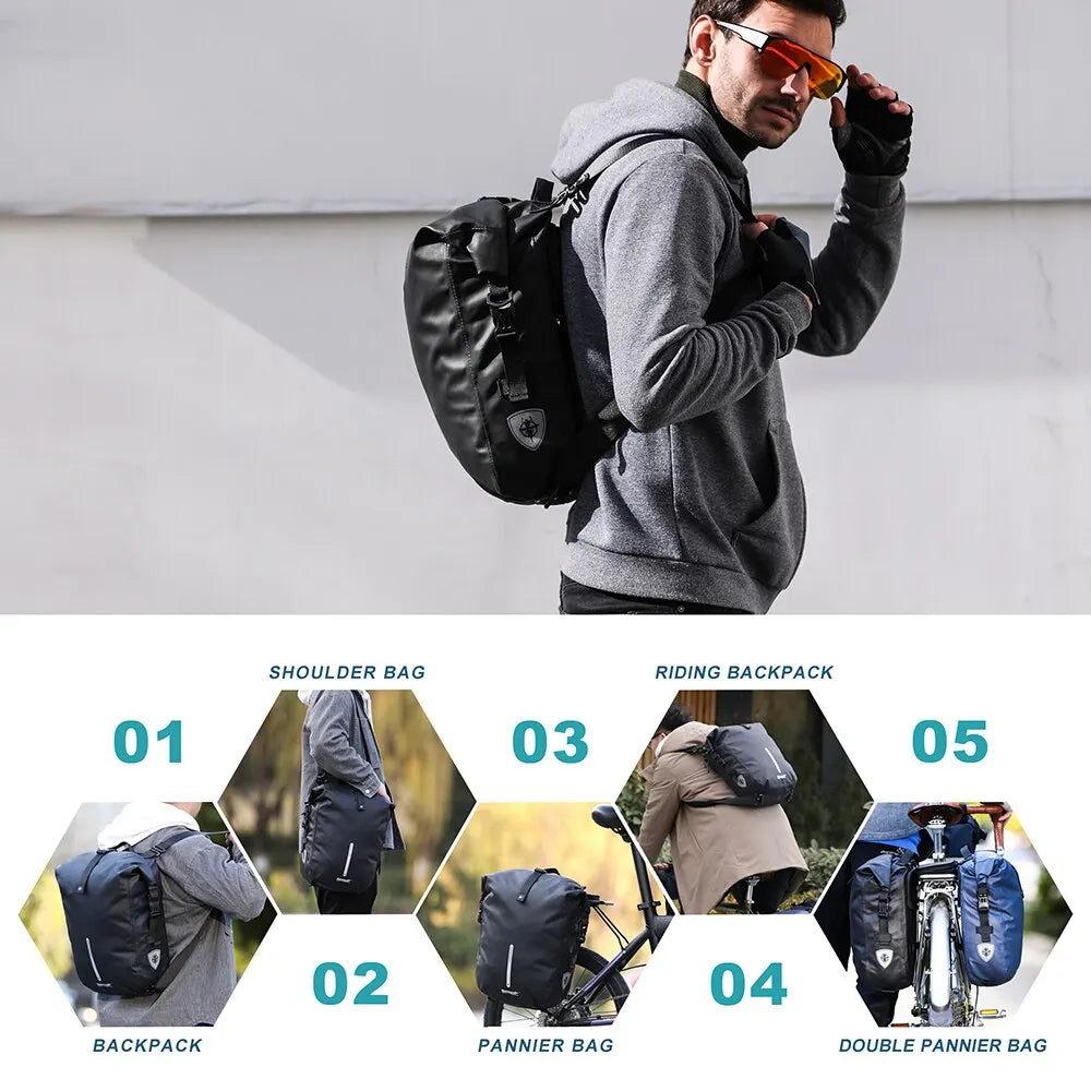 20L Rhinowalk Waterproof Bike Pannier Bag