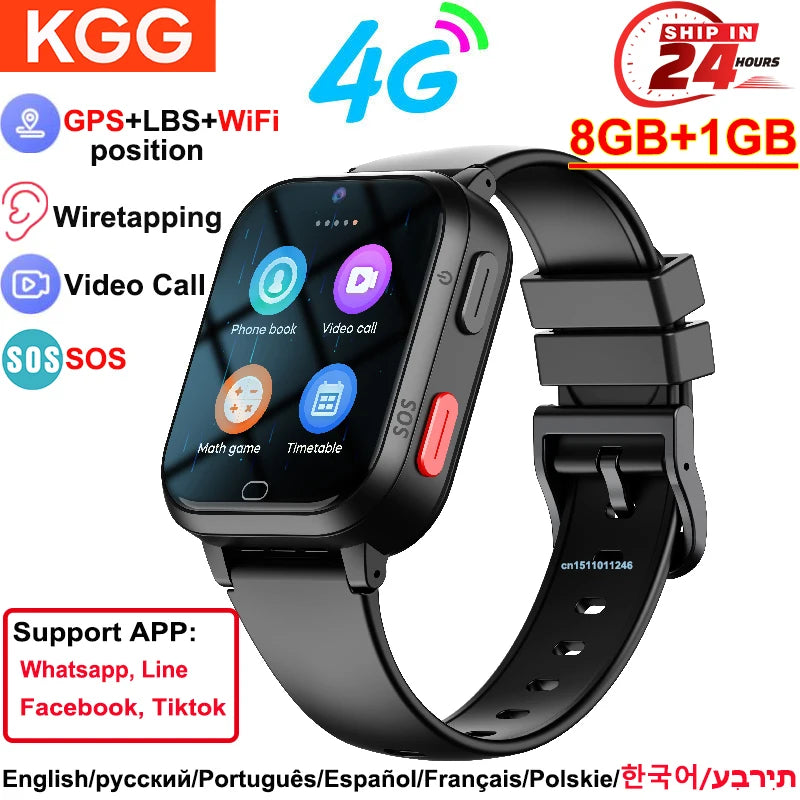 HOLD MI 4G Kids GPS Smart Watch